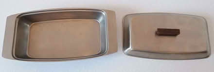 Photo of free Steel Butter Dish (Barbourne WR3) #2
