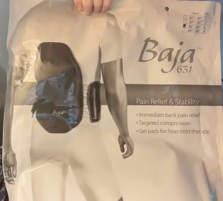 Photo of free Back brace for lower back (Western Dearborn) #3