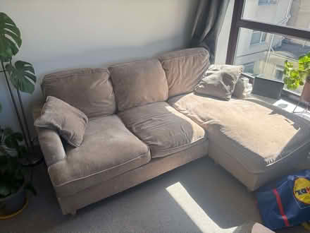 Photo of free L-Shaped Sofa (Surrenden BN1) #2