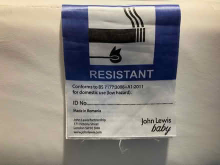 Photo of free John Lewis Baby Mattress (Timsbury BA2) #2