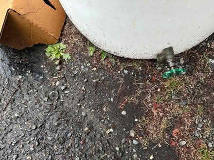 Photo of free Four free 50 gal water barrels (108 N. 34th) #1