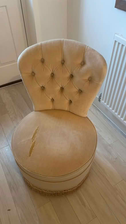 Photo of free Chair for upholstery (TN27, Headcorn) #1