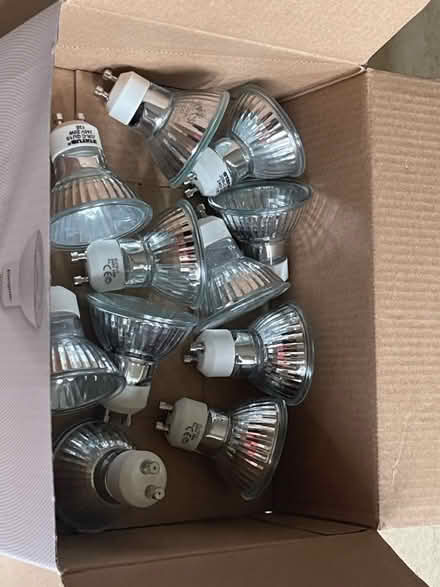 Photo of free 11 x GU 10 halogen bulbs (Heswall CH60) #4