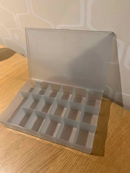 Photo of free Plastic box with compartments for crafting etc (City Centre NR3) #1