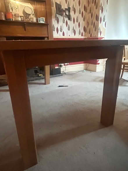 Photo of free Large wooden dining table (Ch45) #3