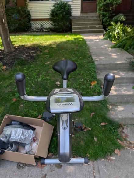 Photo of free Curb find: exercise bike (237 Fern Avenue) #2