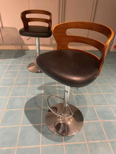 Photo of free 2 Bar Stools (Wandsworth SW17) #1