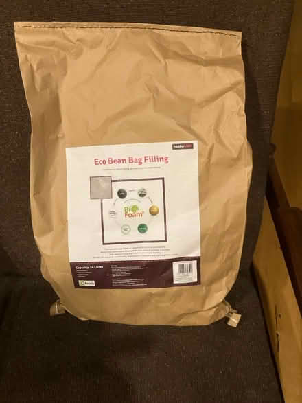 Photo of free Bean bag filling (HP27 Lacey Green) #1