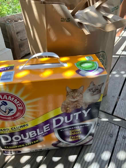 Photo of free Unused but opened cat litter (Lake Merritt) #2