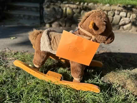 Photo of free Rocking horse, dollhouse, tunnel (Watertown, Lowell School area) #1