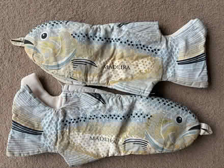 Photo of free Oven gloves - Madeira fish design (Great Boughton CH3) #1