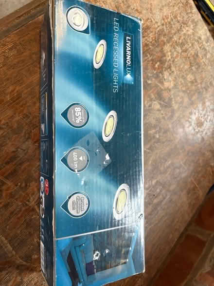 Photo of free 3 LED recessed spotlights (Glazebrook, WA3) #1