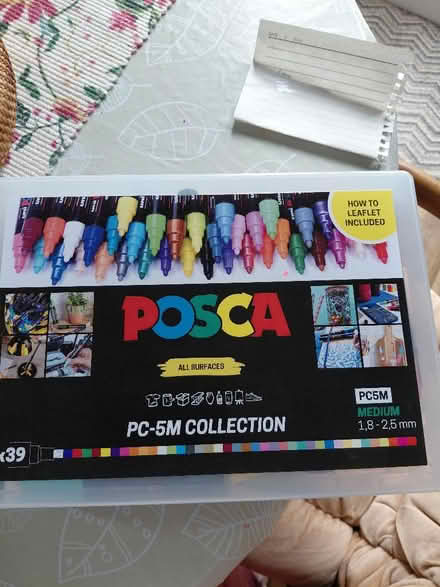 Photo of free Large set Posca markers (Rowner PO13) #2