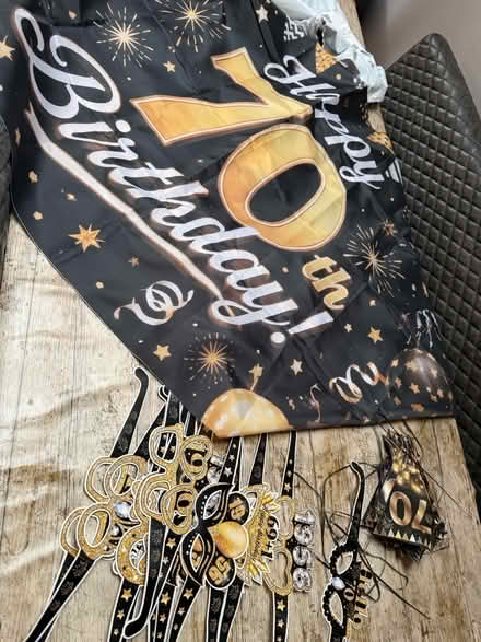 Photo of free 70 birthday decorations (Chelmsford CM2) #1