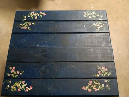 Photo of free small, foldable wood table (Falls Church) #3