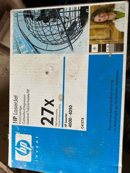 Photo of free HP Laserjet ink cartridge (The Dell SG4) #1