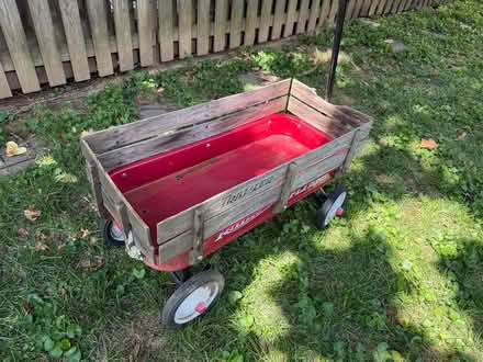Photo of free Metal radio flyer wagon (Park View/Columbia Heights) #1