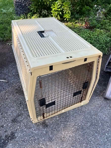 Photo of free dog crates, ramp (North Kingstown) #1