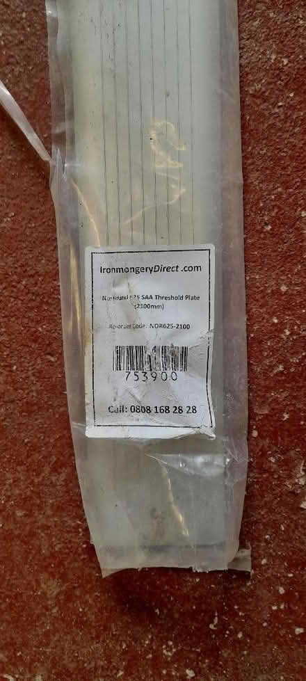 Photo of free Threshold plate (Bangor LL57) #1