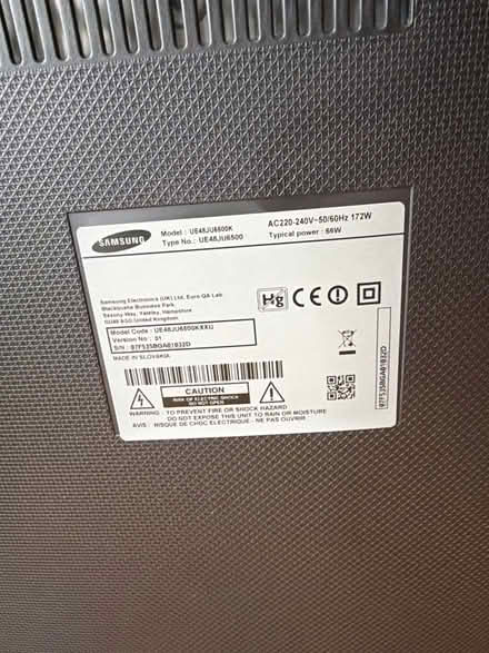 Photo of free Samsung 48 inch curved tv (Brickhill MK41) #2