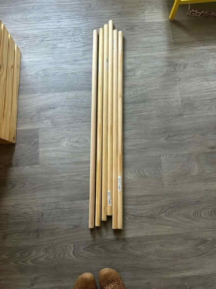 Photo of free Wooden dowels (Concord Mills) #2