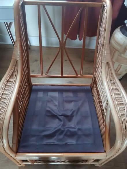 Photo of free Wicker Armchair (Ballybane Galway) #2