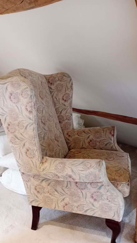 Photo of free Two old but comfortable arm chairs (Fishpool Valley HR6) #4