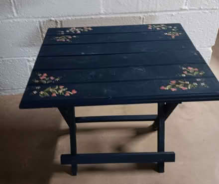 Photo of free small, foldable wood table (Falls Church) #1