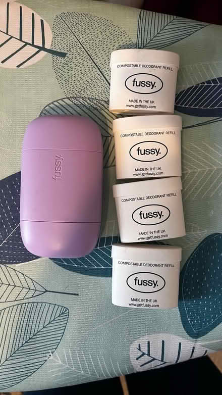 Photo of free Fussy deodorant case and refills (Stockwell/Brixton (vassal SW9)) #1