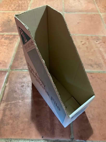 Photo of free Cardboard A4 Magazine Files (Brassington DE4) #1