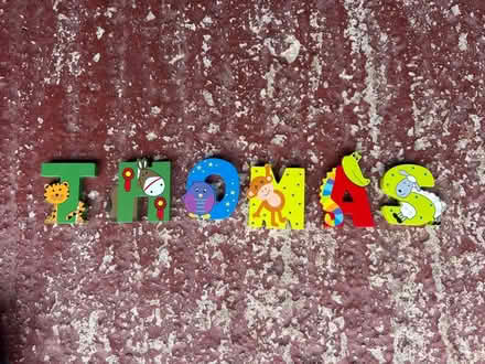 Photo of free Thomas lettering kids (North Abingdon OX14) #1