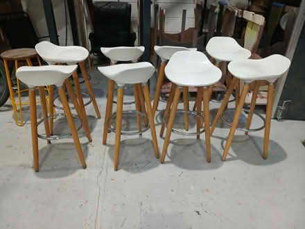 Photo of free Stools x 8 (Loughborough LE11) #1