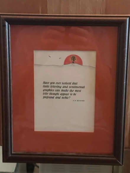 Photo of free Framed Boynton Card (Capitol Hill NE (20002)) #1