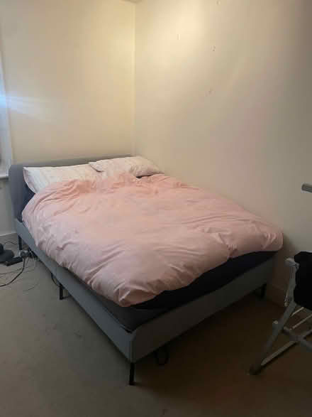 Photo of free Double bed frame and mattress (Putney SW15) #1