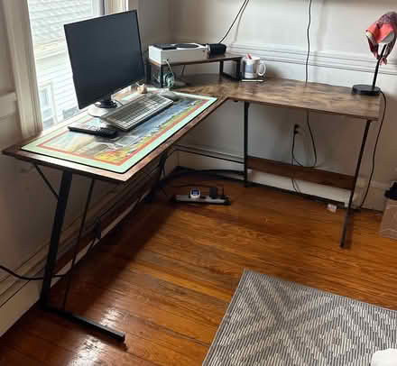Photo of free L shape desk (Ball square) #3