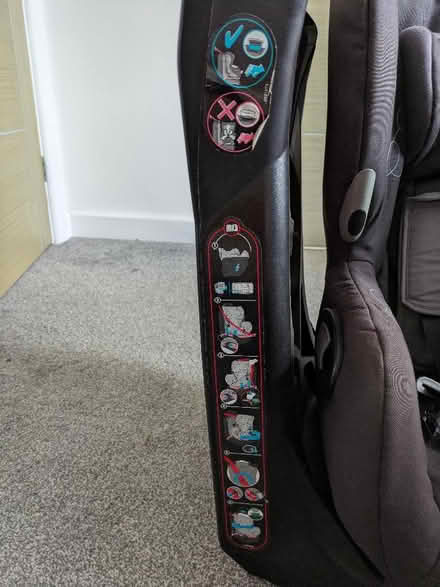 Photo of free Child's swivel car seat (Kinnerton LD8) #3