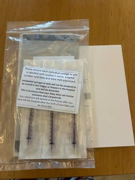 Photo of free Colostrum harvesting syringes (Hitchin, SG5) #1