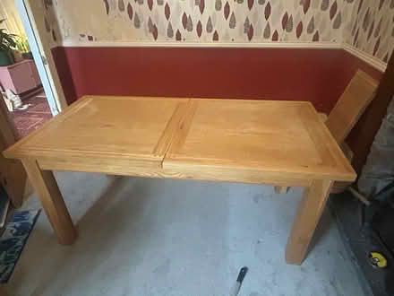 Photo of free Large wooden dining table (Ch45) #2
