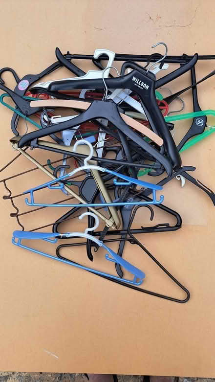 Photo of free Coat Hangers & Ikea hanging storage (Hatfield AL10) #1