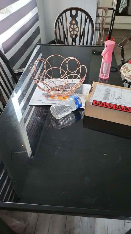 Photo of free Glass top dining table n chairs (Chatham ME4) #2