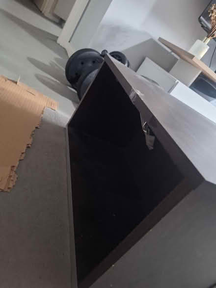 Photo of free Brown Tv unit (Chatsworth court AL1) #3