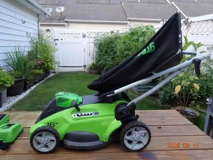 Photo of free Battery powered lawn mower (Clarksburg) #3