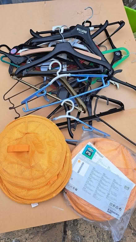 Photo of free Coat Hangers & Ikea hanging storage (Hatfield AL10) #2