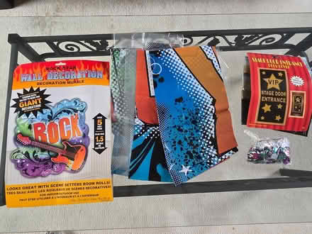 Photo of free Kids party decorations - Rockstar (East Mississauga) #1