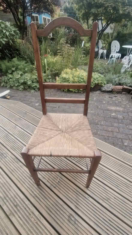 Photo of free Rush-seated bedroom chair (Great Corby CA4) #2