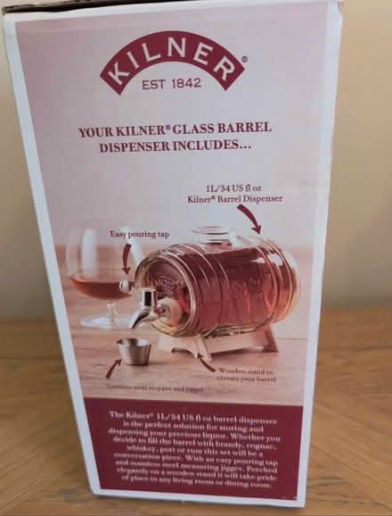 Photo of free Kilner 1 ltr glass drink dispenser (Felling NE10) #3