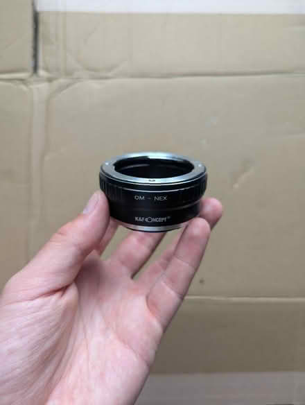 Photo of free OM mount (Olympus) to E-Mount (Sony) adapter (Chorley SK9) #1
