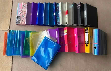 Photo of free Ring binders & document wallets (Great Boughton CH3) #1