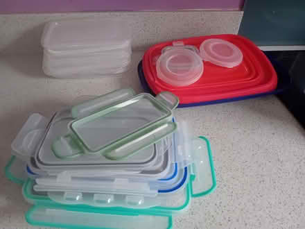 Photo of free Plastic container LIDS (ONLY) various sizes (Sneinton NG2) #1
