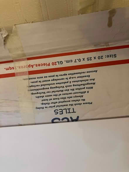 Photo of free Spare bathroom tiles (Wandsworth SW18 5) #3